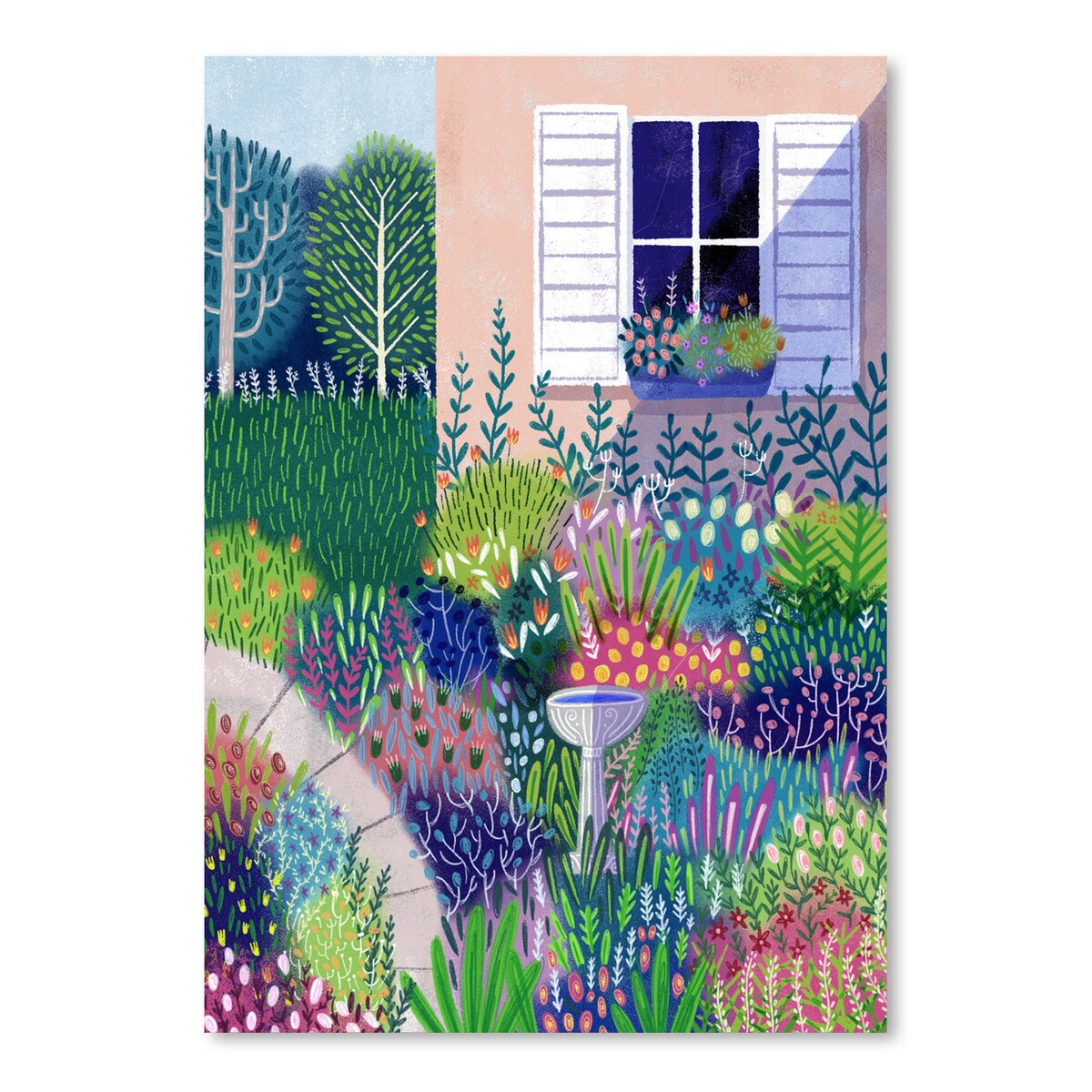 Spring Has Sprung by Jean Claude  Poster Art Print - Americanflat