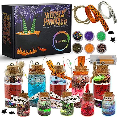 DIY Halloween Witches' Potions Kit for Kids - Make Your Own Witches Potions  Arts & Crafts Set - Great Gift for Kits 5 6 7 8 9 10 Years and Up  (Halloween)