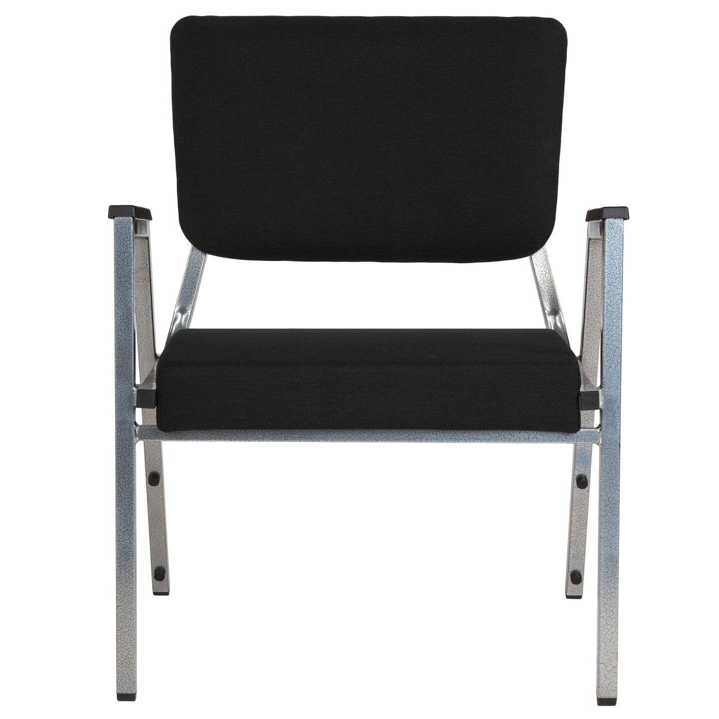 Emma and Oliver 1000 lb. Antimicrobial Bariatric Open Back medical Guest Arm Chair