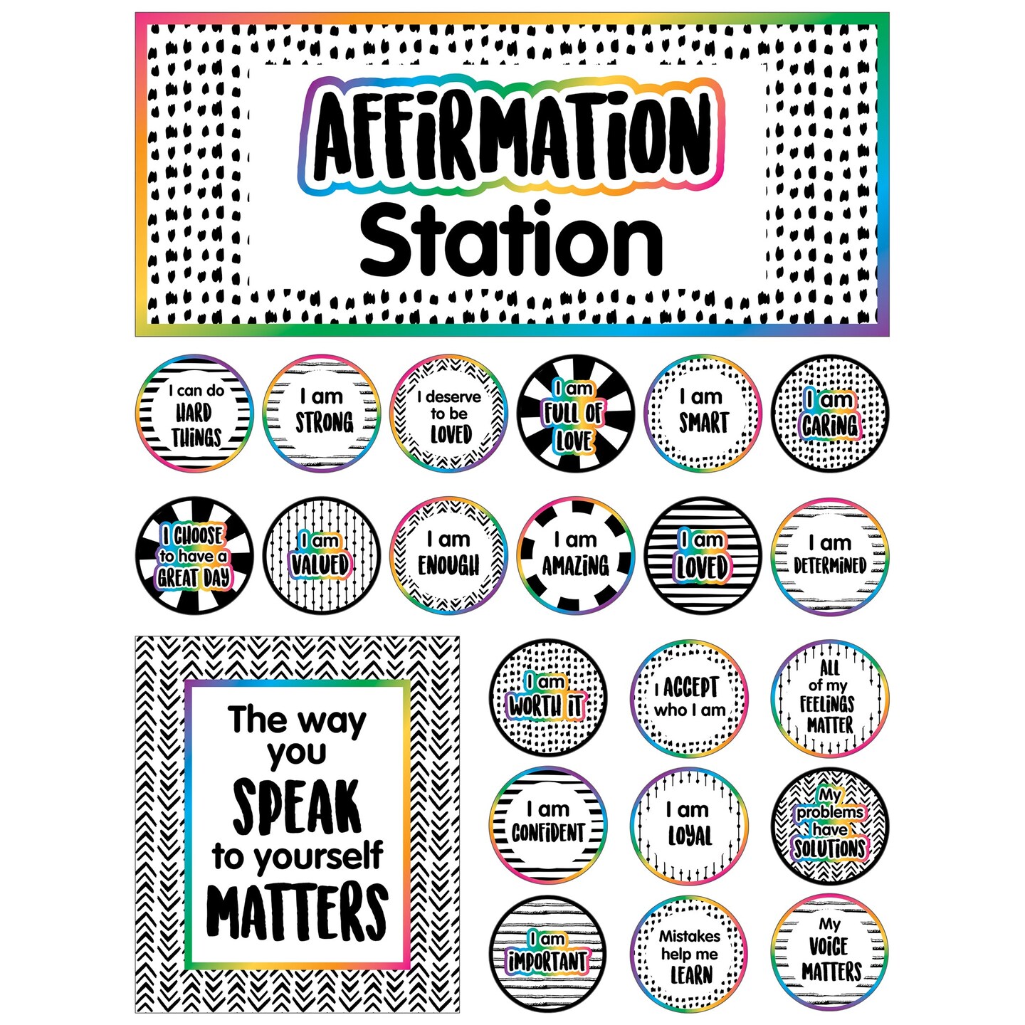 Affirmation Station Bulletin Board Set | Michaels