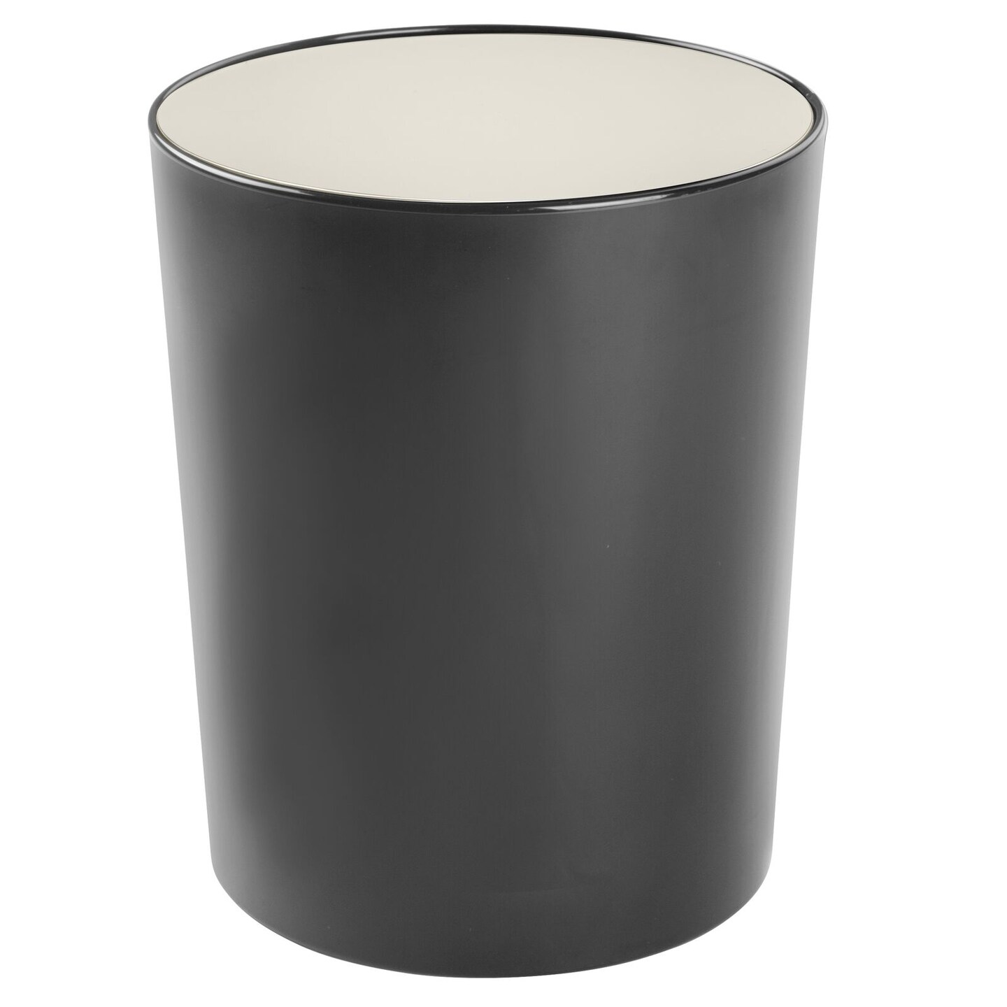 mDesign Round Swing Trash Can Garbage Bin Michaels