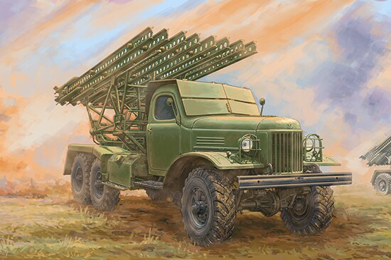 Trumpeter  1/35 SOVIET 2B7 ROCKET LAUNCHER BM-13 NM Plastic Model