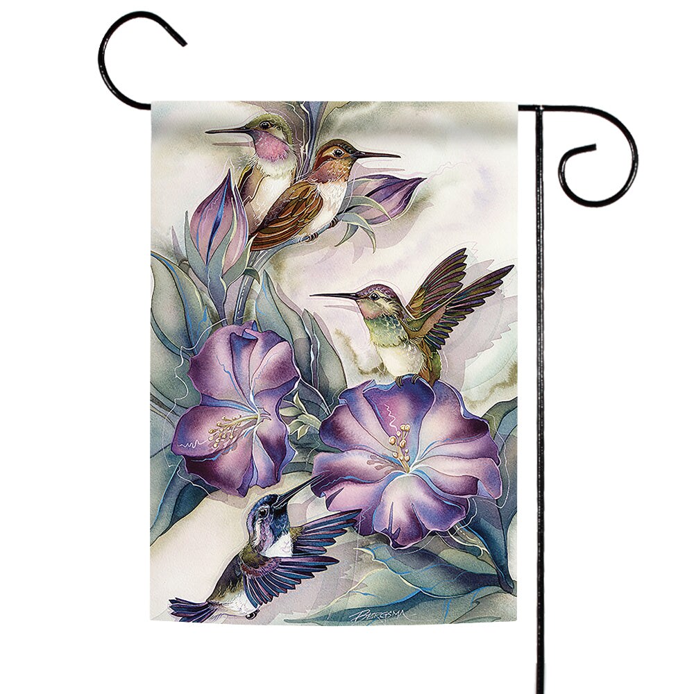 Charm of Hummingbirds Decorative Hummingbird Flag | Michaels