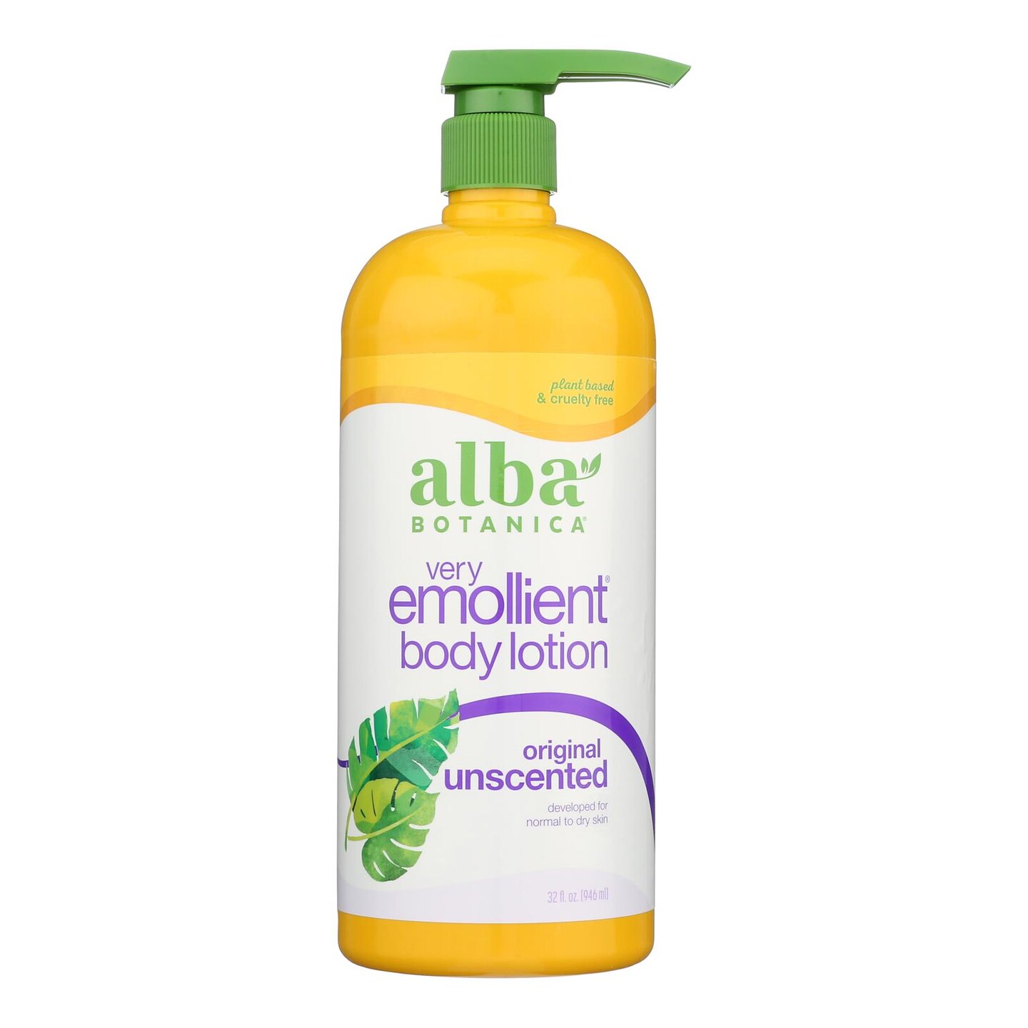 Alba Botanica Very Emollient Body Lotion - 1 Each - 32 Oz