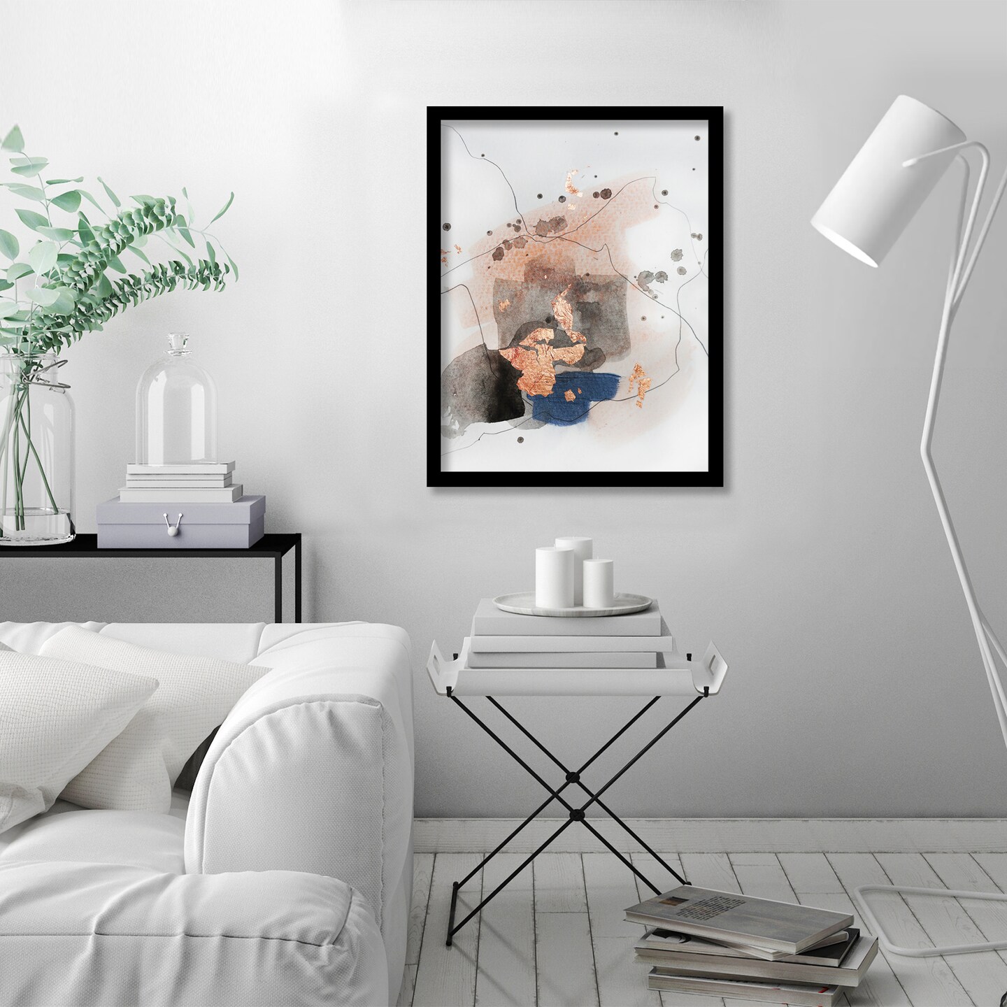 Divide 5 by Christine Olmstead Frame  - Americanflat