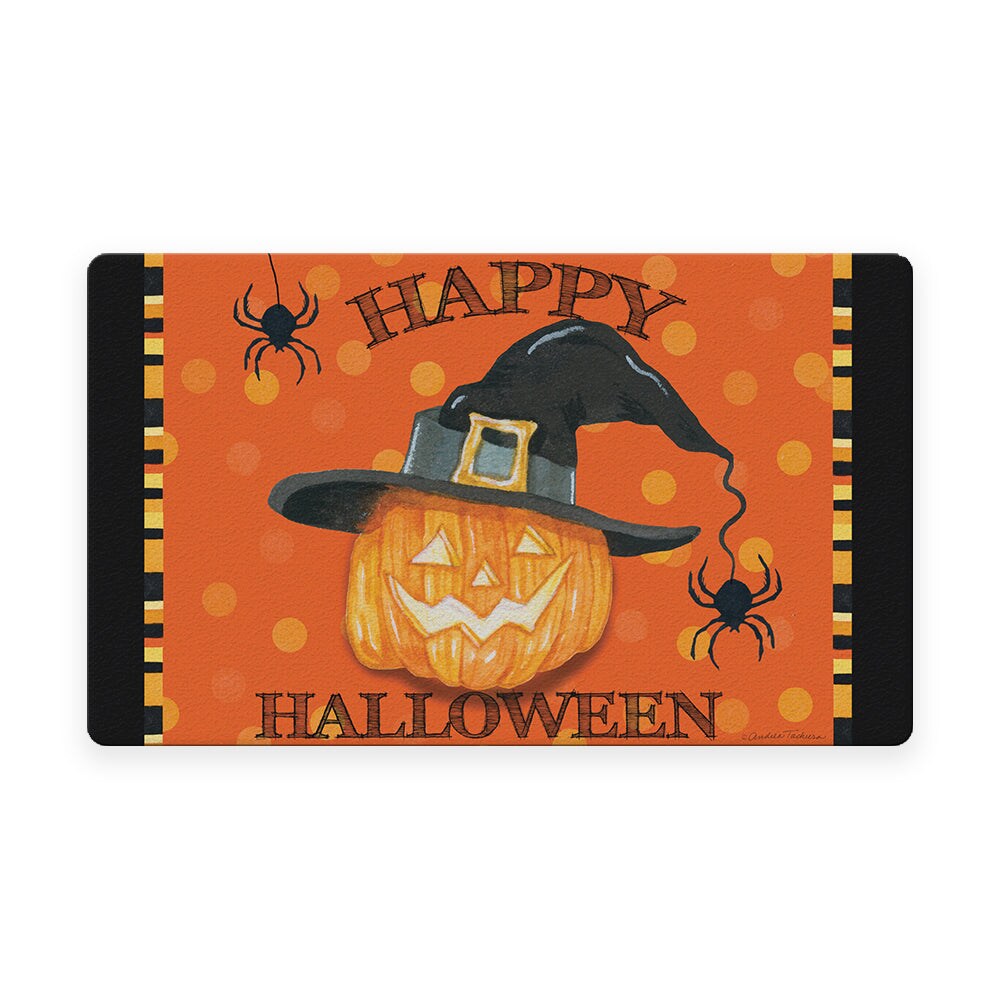Witch Pumpkin Decorative Halloween Doormat Michaels