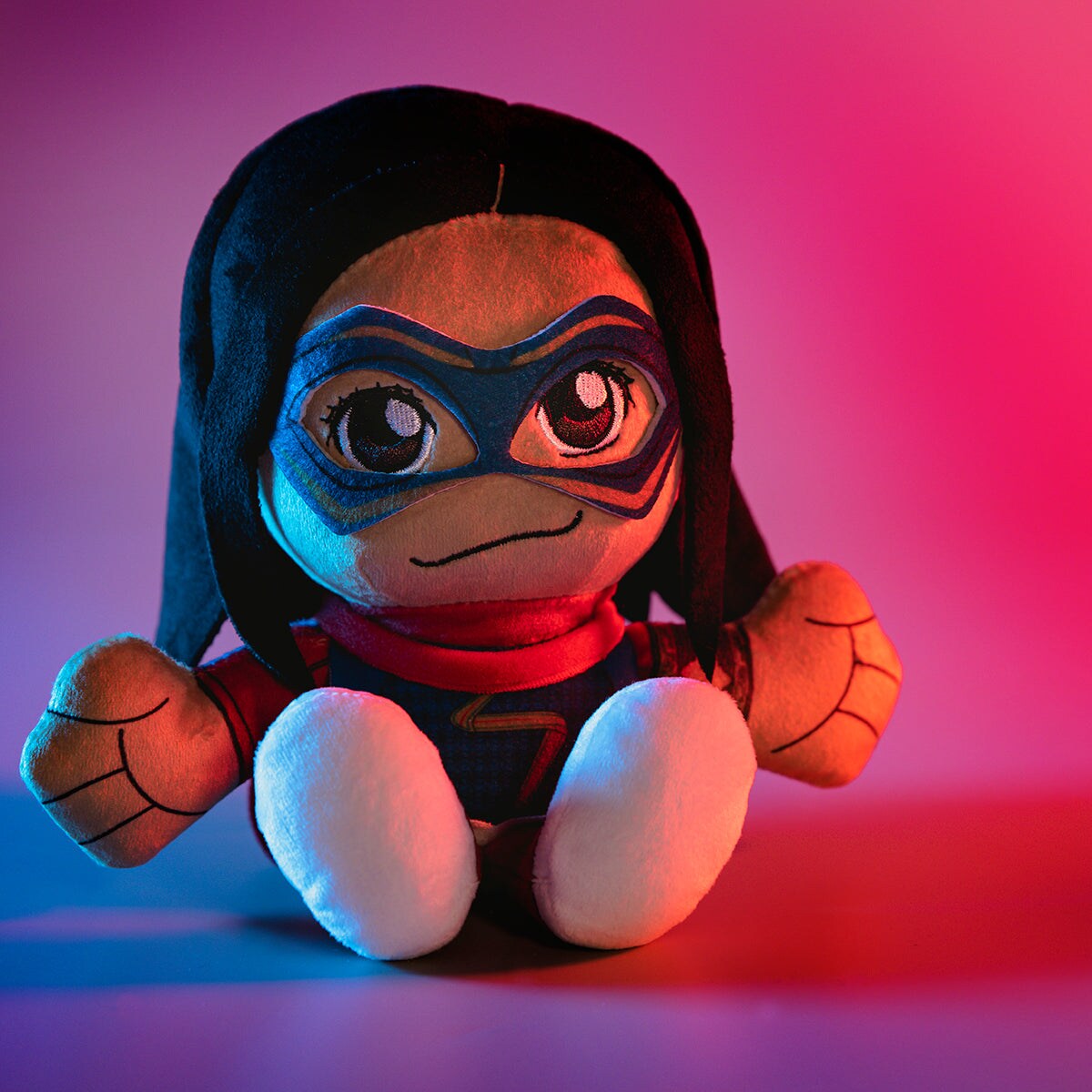 Bleacher Creatures Marvel Ms. Marvel 8&#x22; Kuricha Sitting Plush