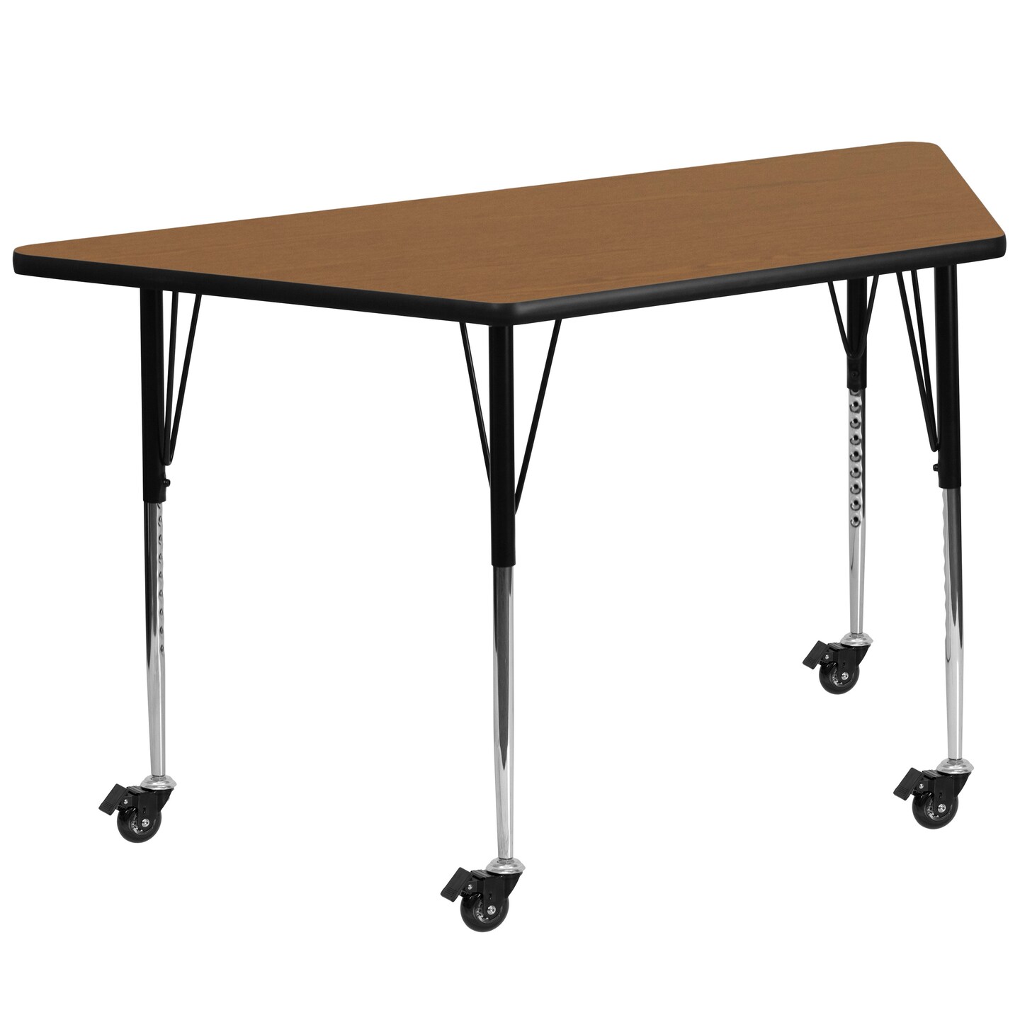 Emma and Oliver Mobile 29x57 Trapezoid Laminate Adjustable