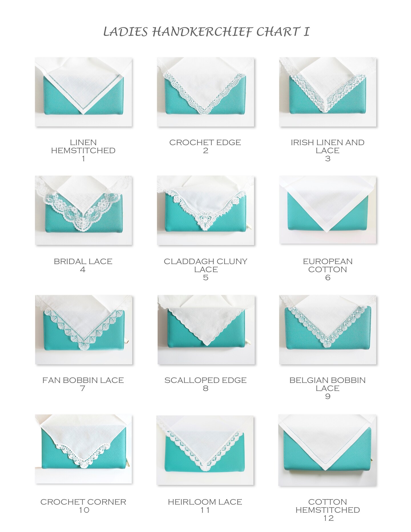 VENETIAN FONT Embroidered Monogrammed Handkerchief, Personalized Custom Handkerchief, Wedding, Bridal, Bridesmaids, Mother of Bride hanki product 5