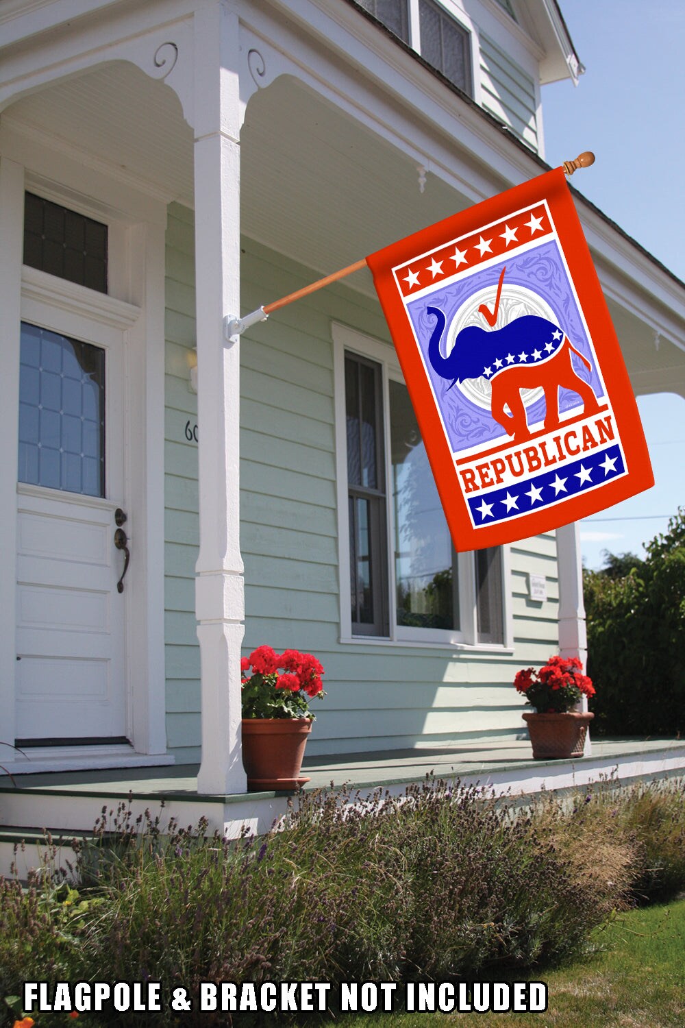 Vote Republican Decorative Republican Flag
