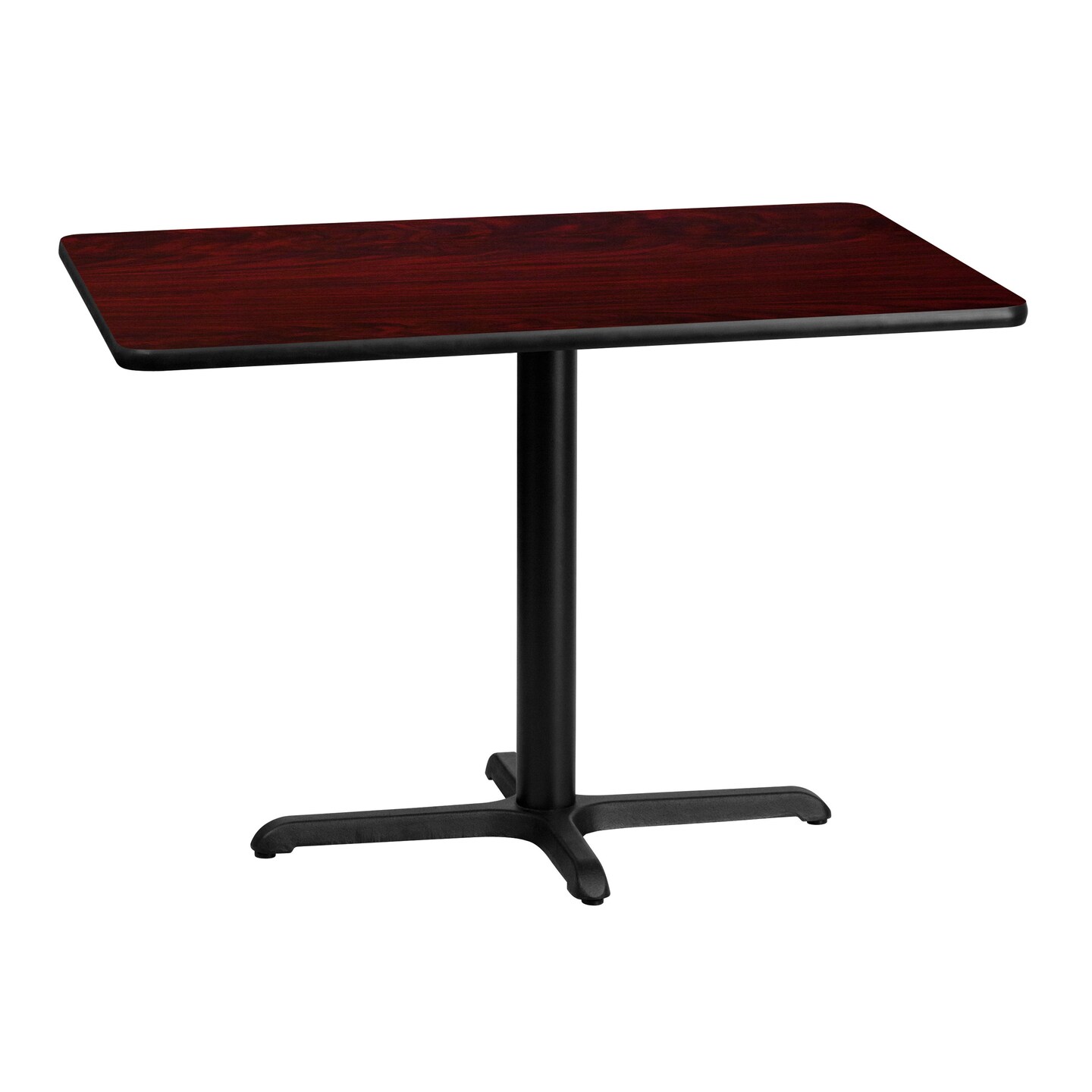 Emma and Oliver 30"x42" Rectangular Laminate Table with 23.5"x29.5" Table Height Base