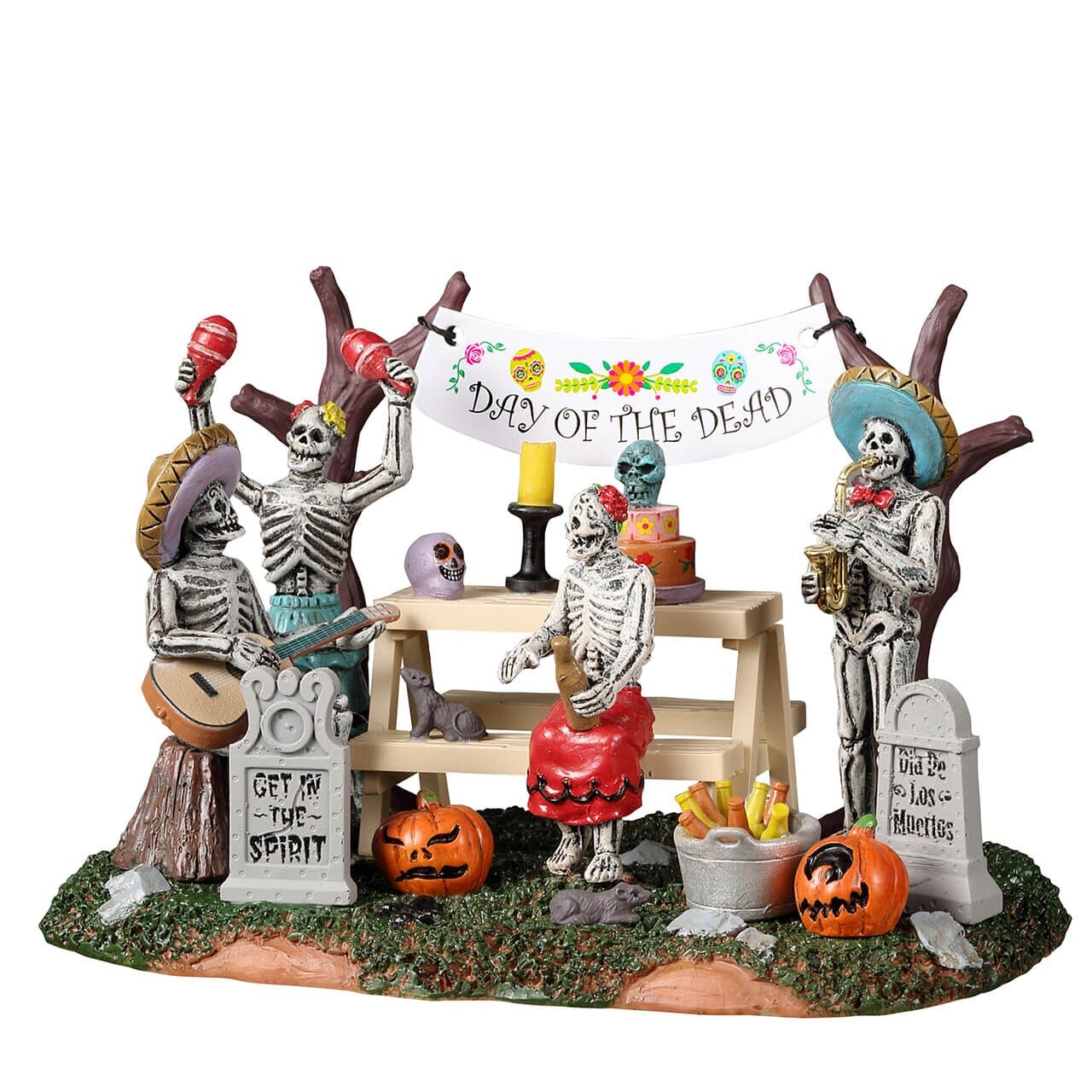 Lemax® Spooky Town™ Halloween Village Accessory: Day Of The Dead Party