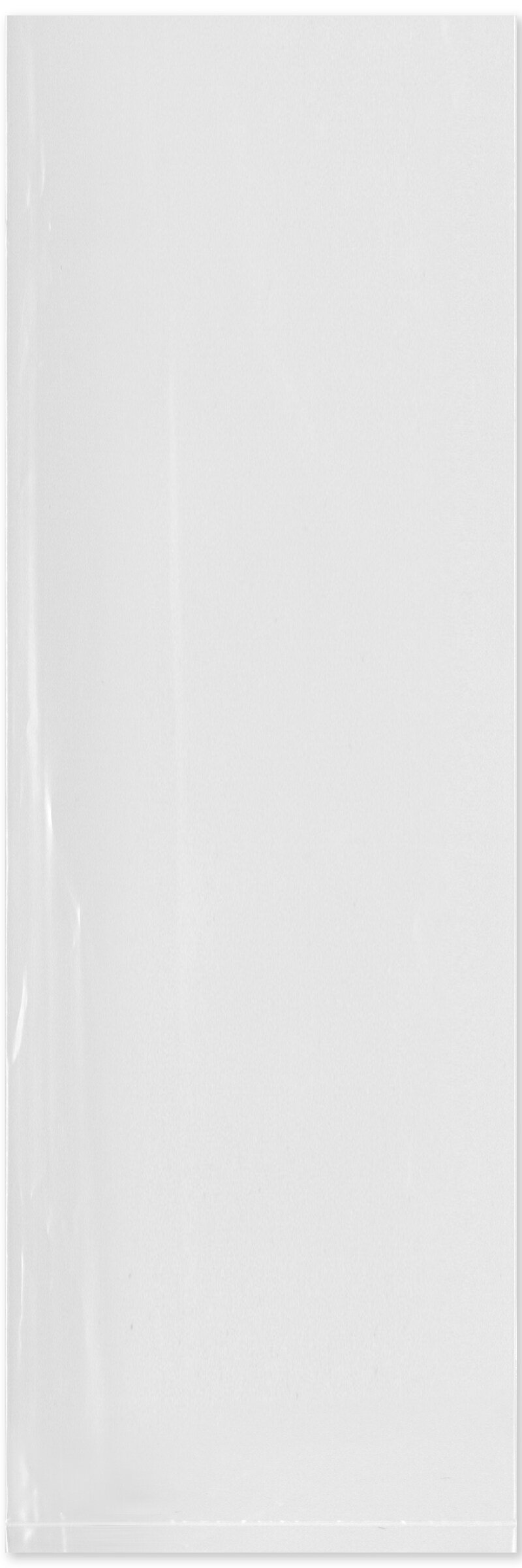 Plymor Flat Open Clear Plastic Poly Bags, 2 Mil, 4