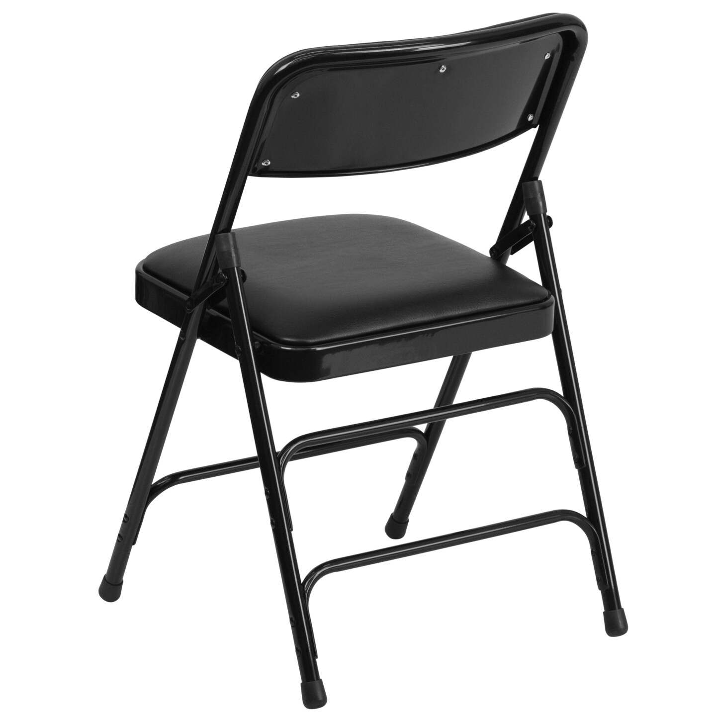 Emma and Oliver 2 Pack Home &#x26; Office Portable Party Events Padded Metal Folding Chair