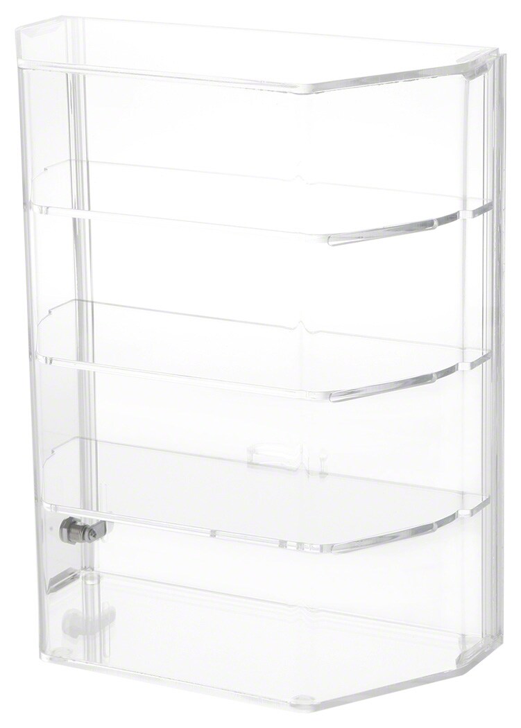 Acrylic Three Angled Shelf Display Cases