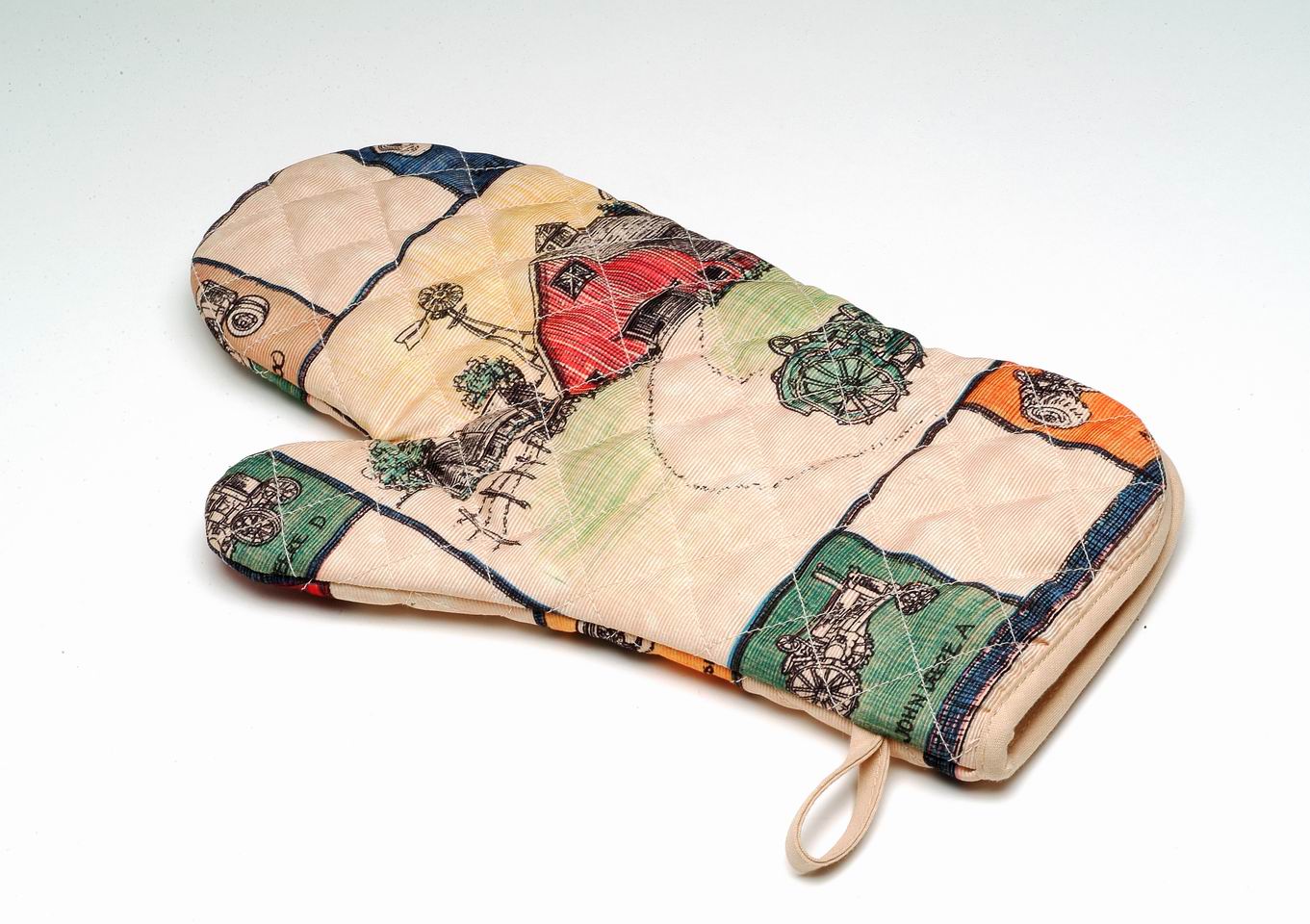 Pair of Farm Blessing Oven Mitts, Home Décor, Gift for Her, Gift for Mom, Kitchen Décor, Farmhouse Décor