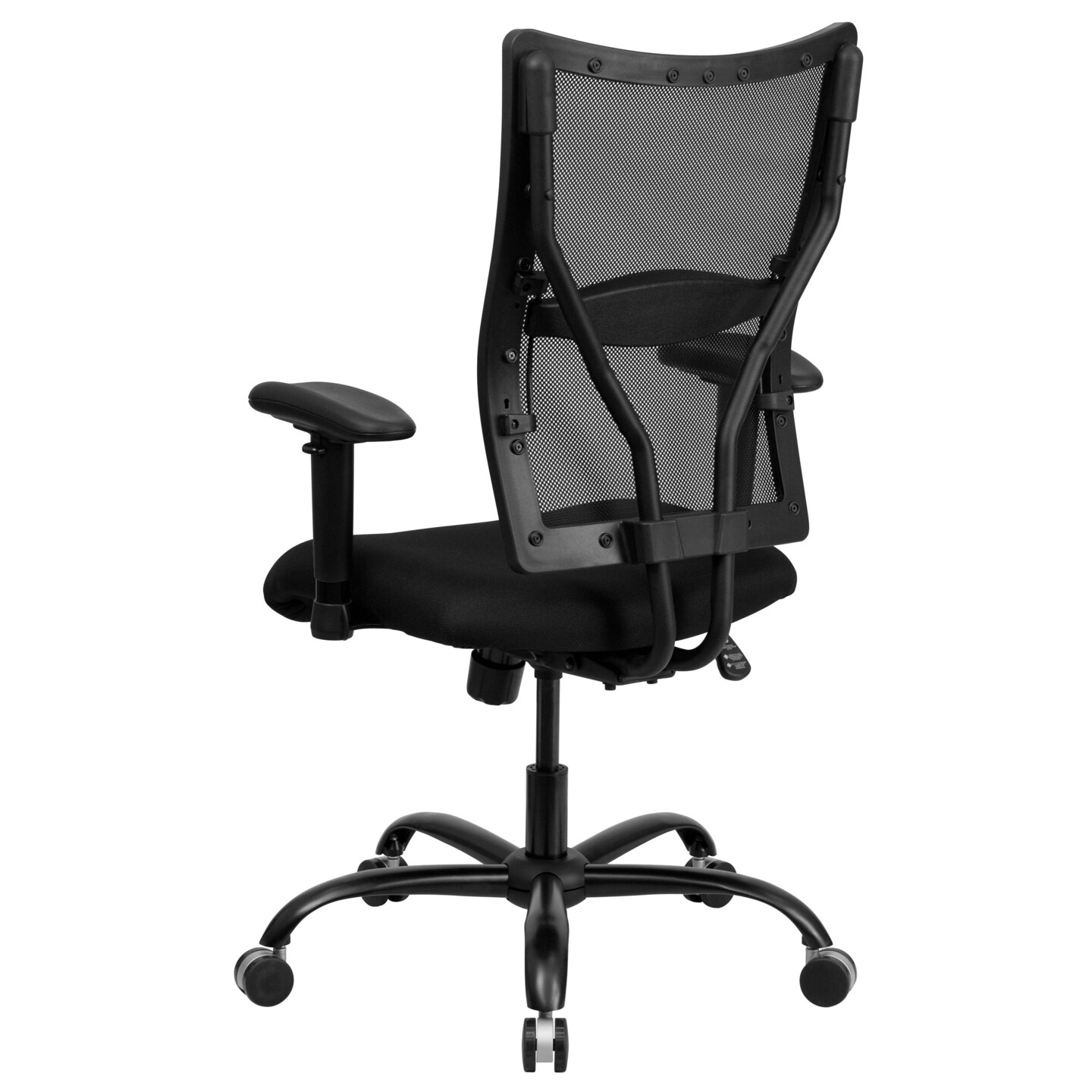 Emma and Oliver Big &#x26; Tall 400 lb. Rated Mesh Executive Swivel Ergonomic Office Chair with Adjustable Arms