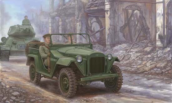 Trumpeter  1/35 SOVIET GAZ-67B MILITARY VEHICLE Plastic Model