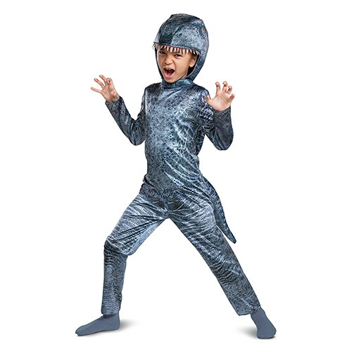 Jurassic World Classic Raptor Dinosaur Costume - Medium