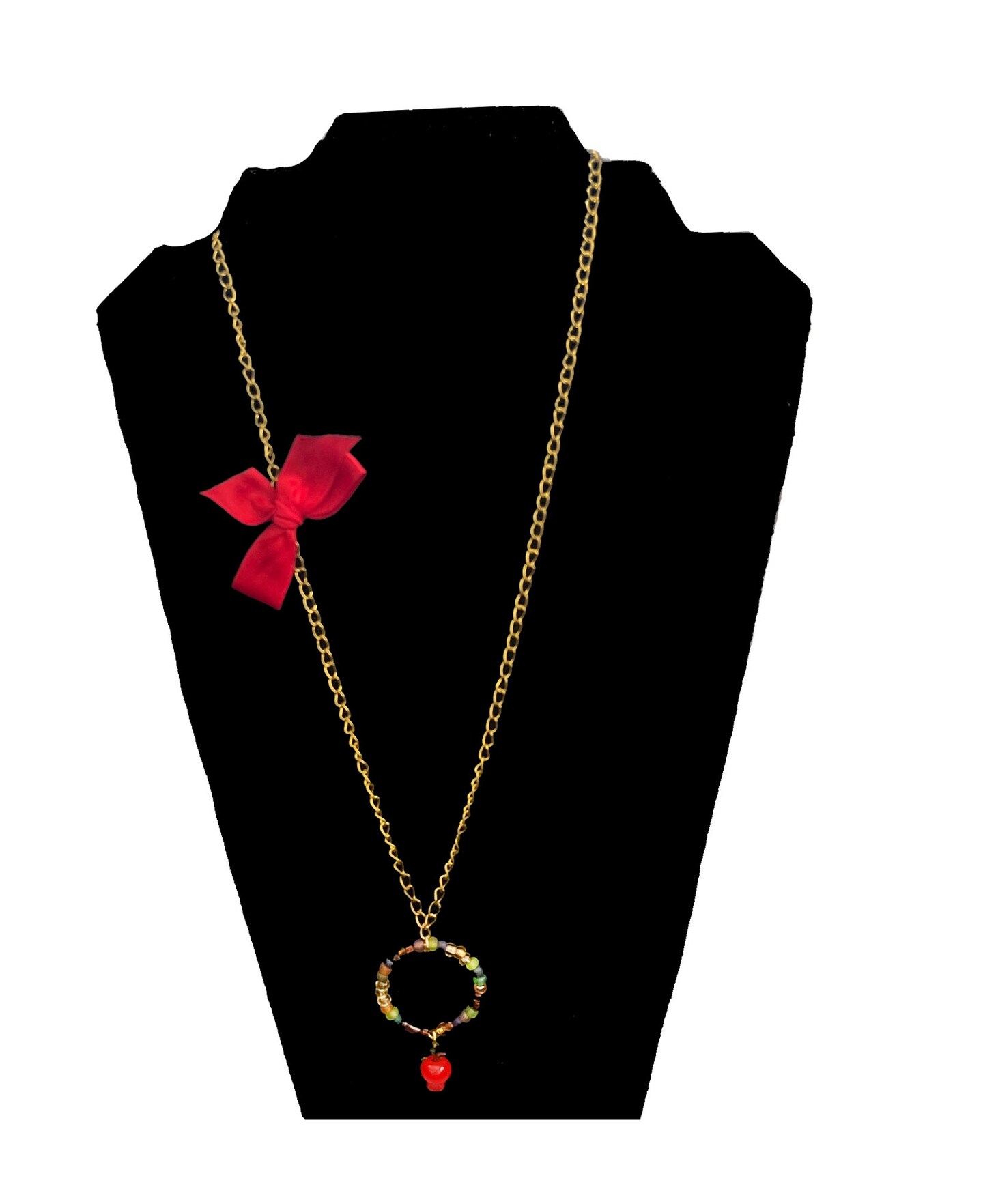 Harvest Apple or Pear Pendant Ribbon Necklace MakerPlace by Michaels