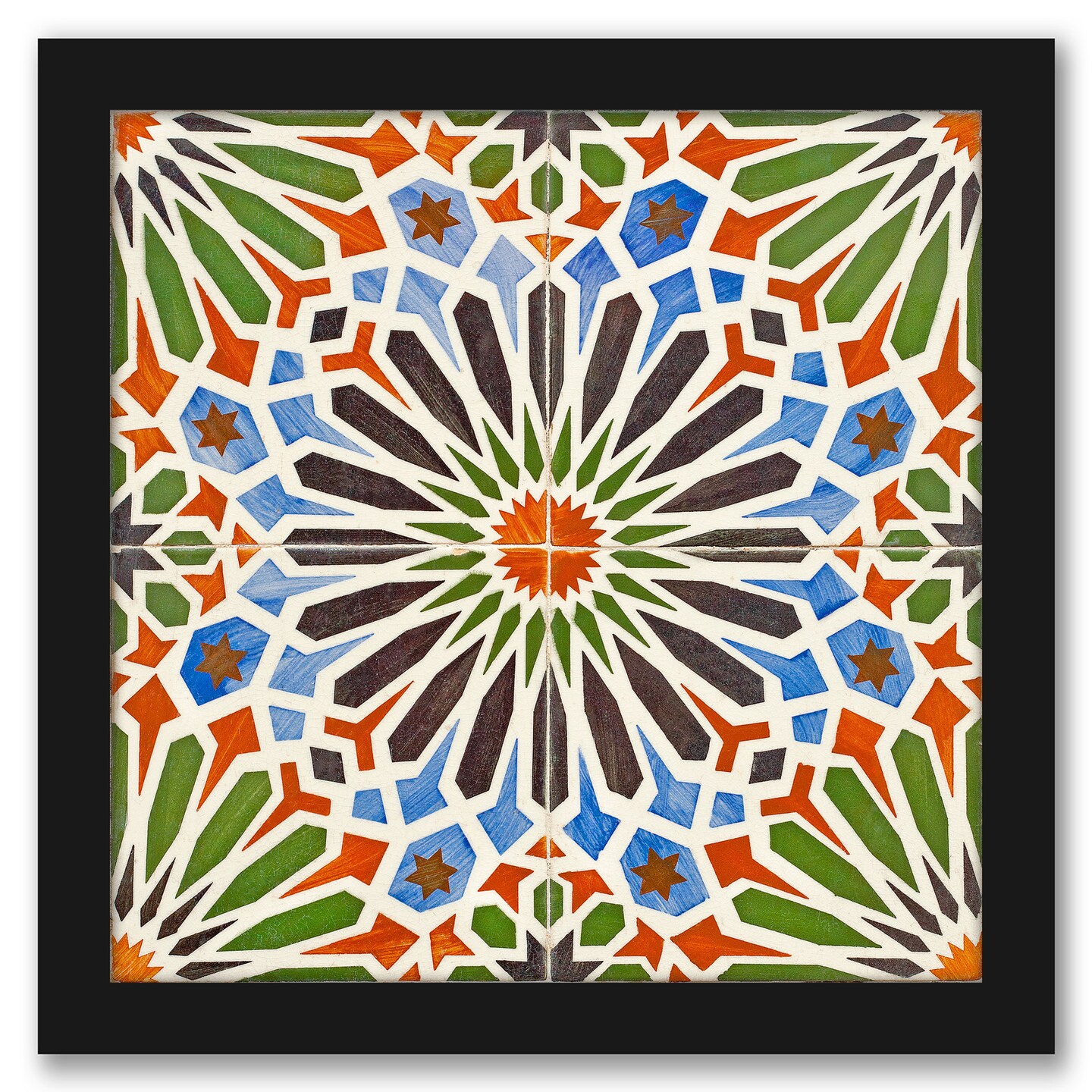 Moroccan Tiles by DecoWorks Frame Americanflat