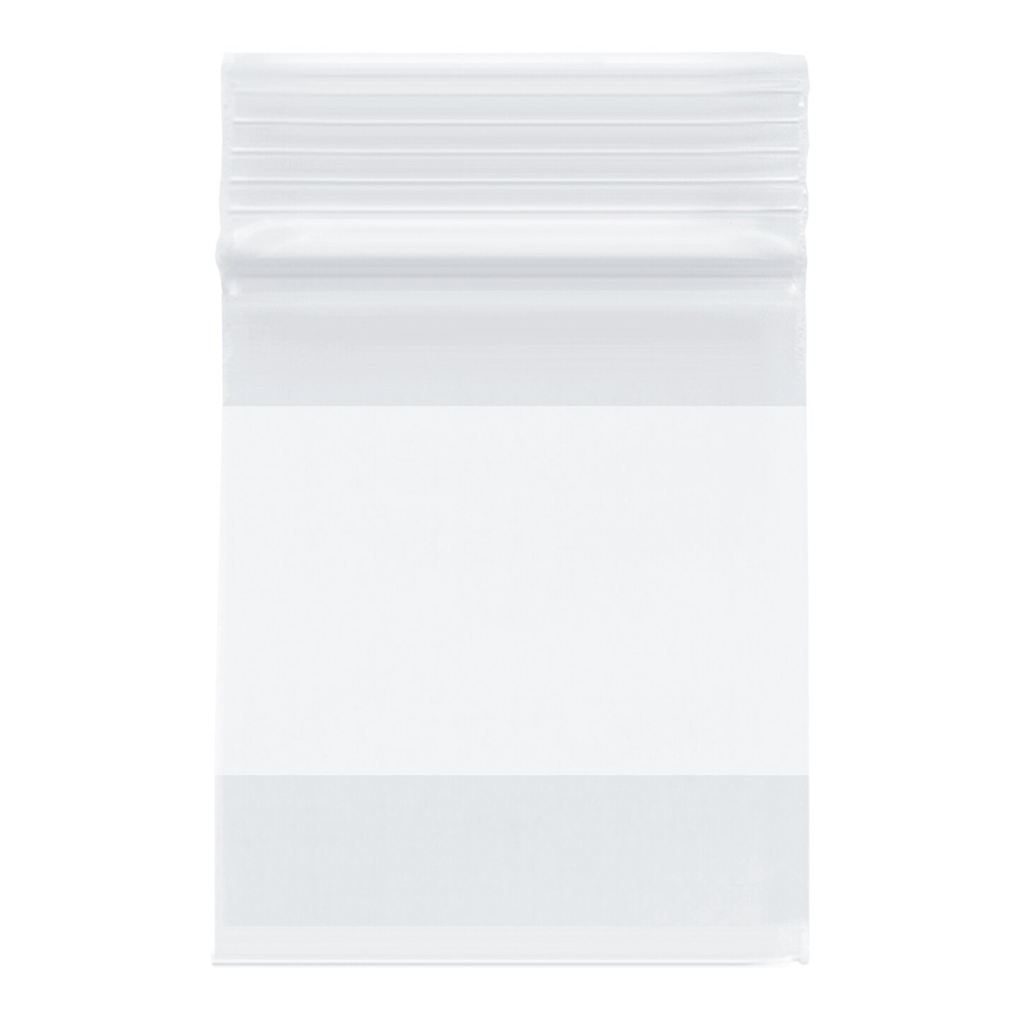 Plymor Zipper Reclosable Plastic Bags, 2 Mil, 2.5 x 2.5 (Pack of 500)