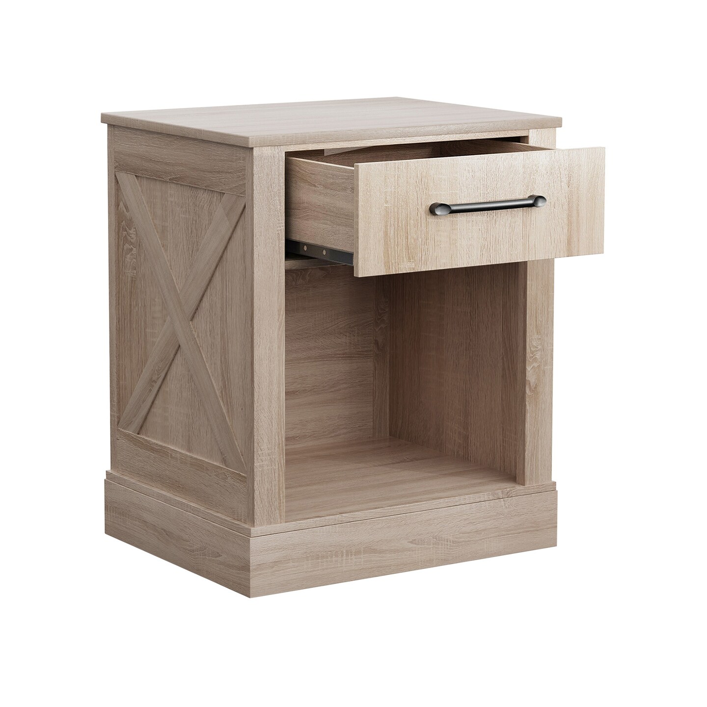 Compact Nightstand with Drawer and Shelf Michaels