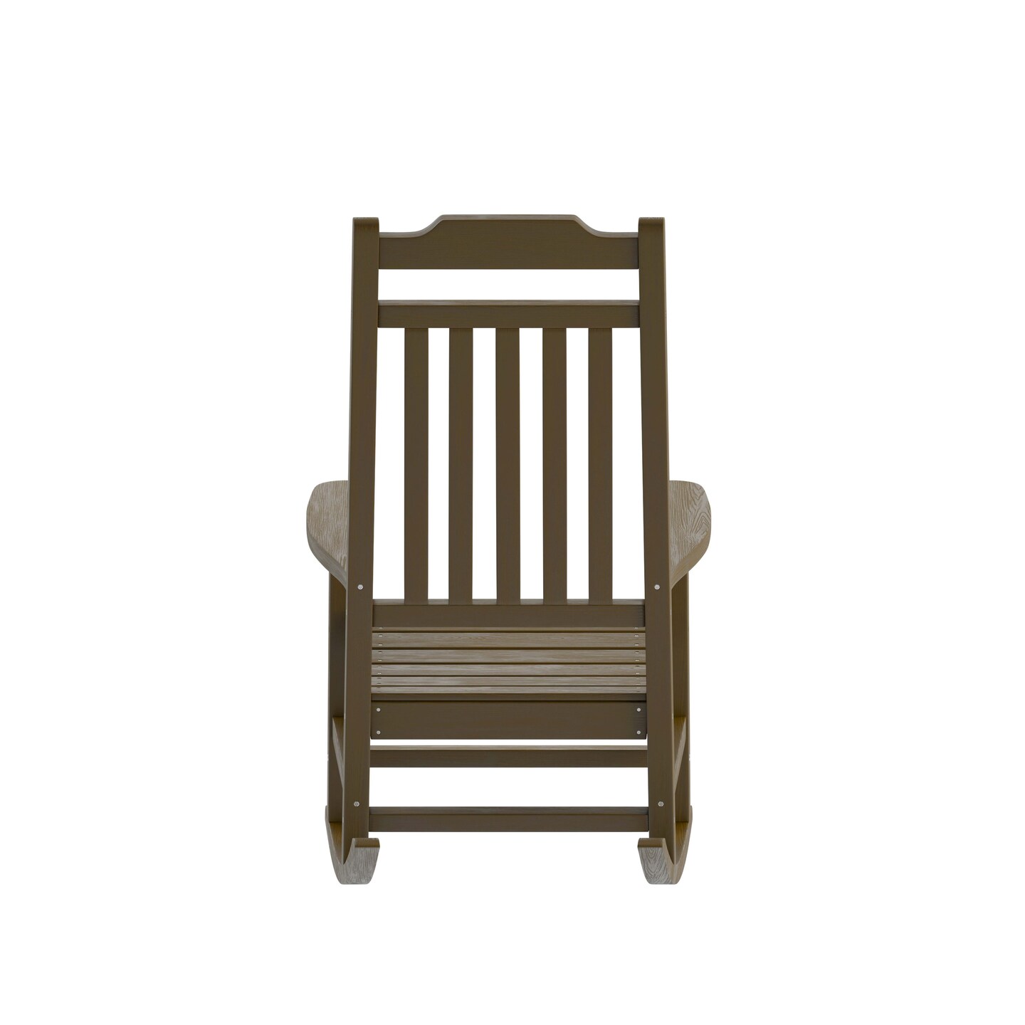 Merrick Lane Hillford Poly Resin Indoor/Outdoor Rocking Chair
