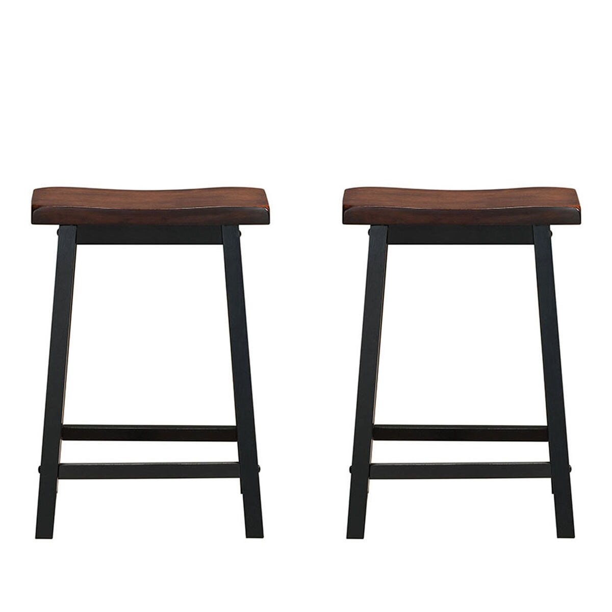 24 Inch Height Set of 2 Home Kitchen Dining Room Bar Stools