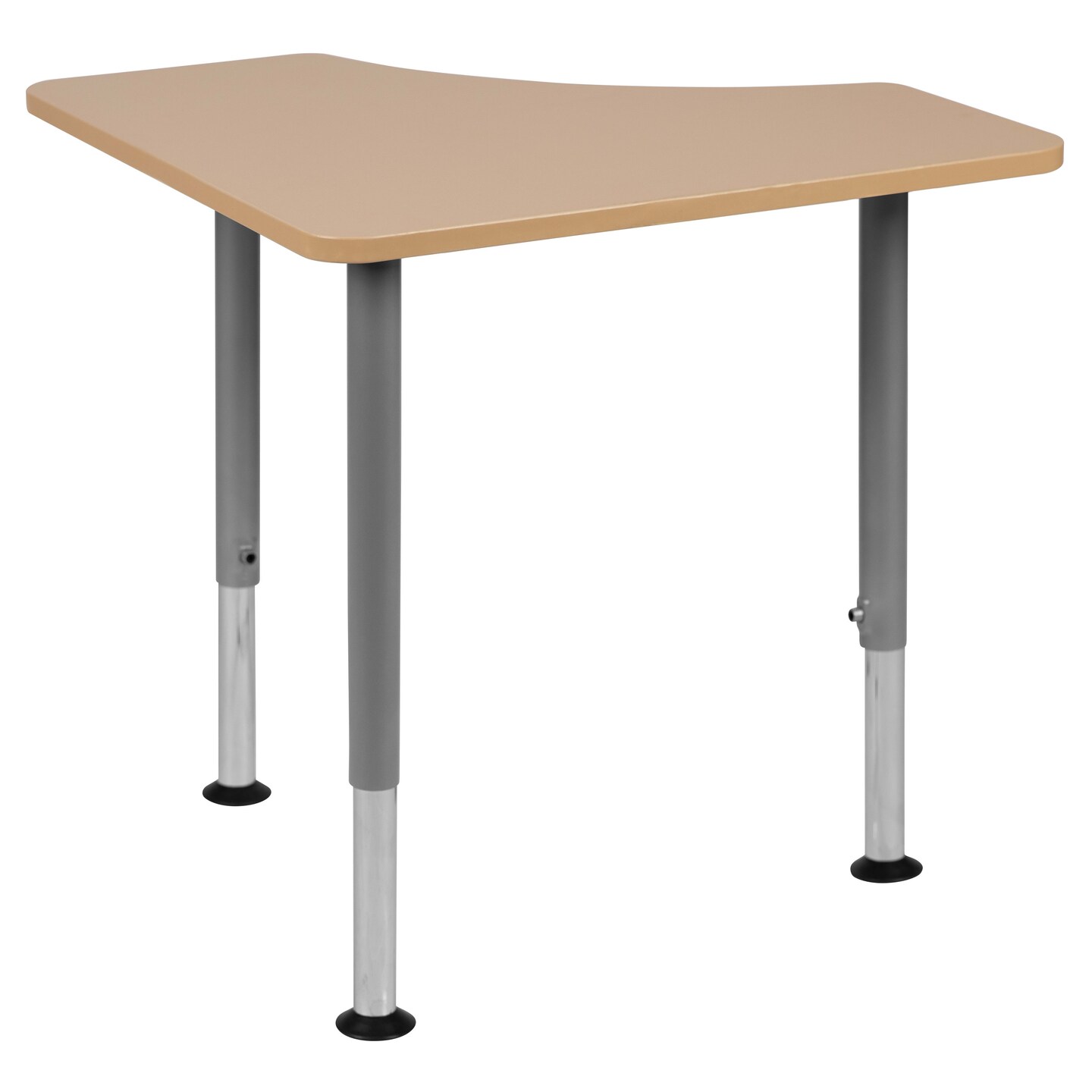 Emma and Oliver Triangular Collaborative Adjustable Student Desk - Home and Classroom