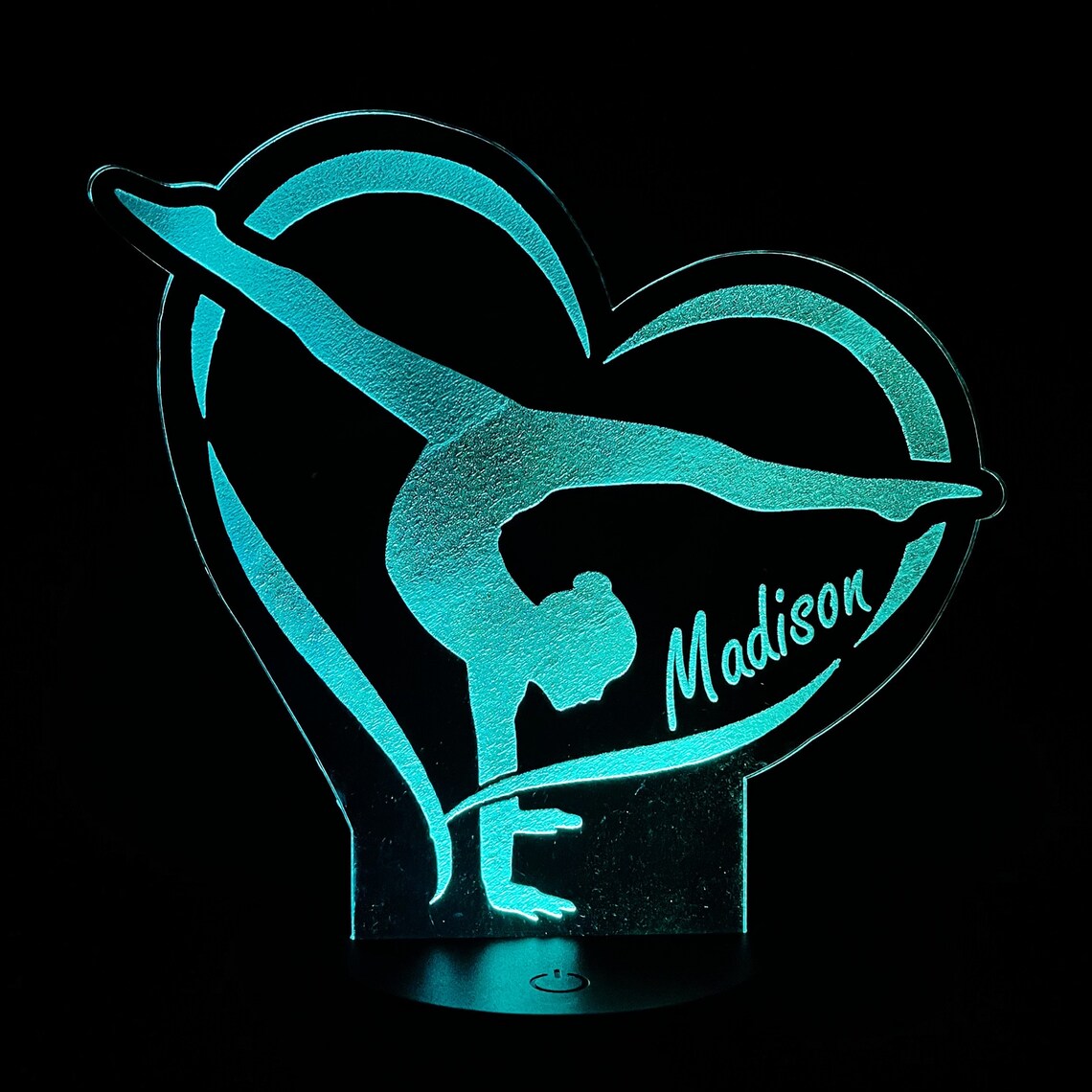 Married Life Heart Rings Custom Laser Engraved 3D Acrylic Night deals Light Lamp