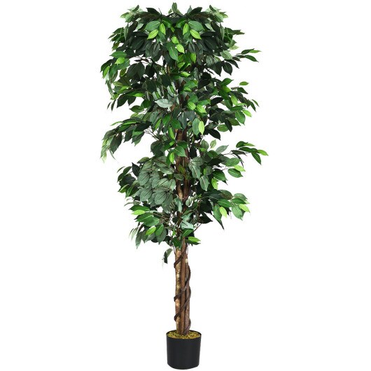 6 Feet Artificial Ficus Indoor and Outdoor Home Tree