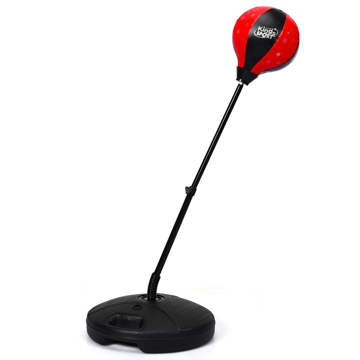 Kids Adjustable Punching Bag 32-48.5 Inch PE PVC Leather Iron Stand