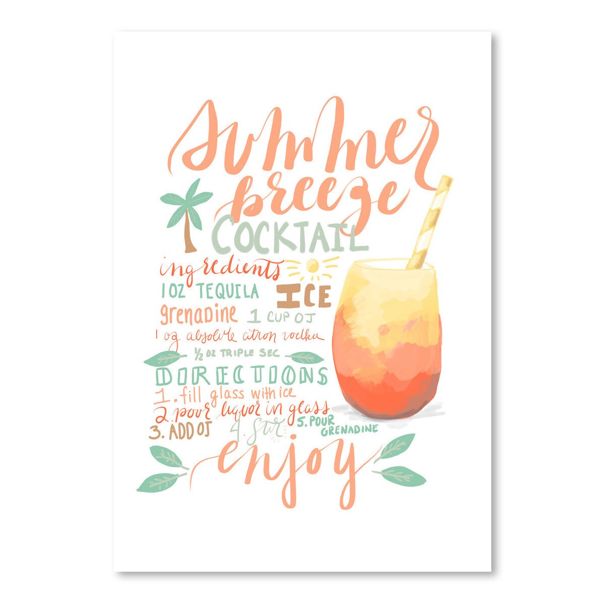 Summer Breeze Cocktail Recipe