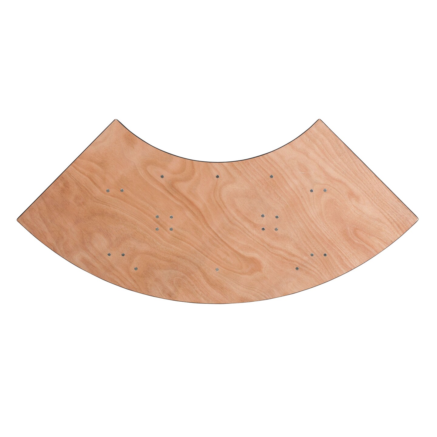 Emma and Oliver 5.5 ft. x 2 ft. Serpentine Wood Folding Banquet Table