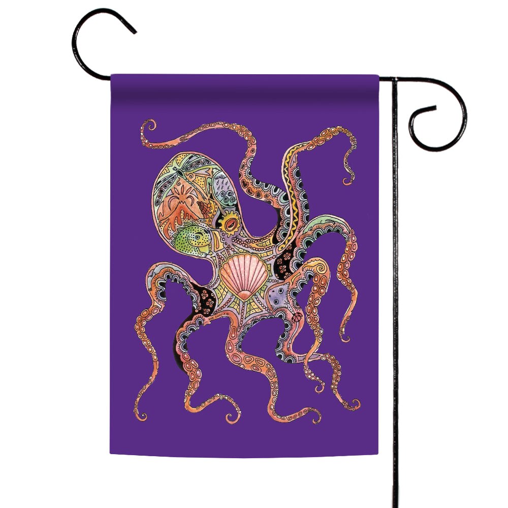 Animal Spirits- Octopus Decorative Octopus Flag | Michaels