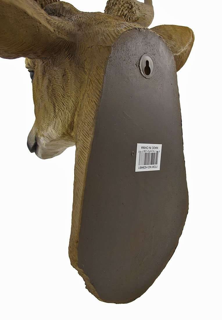 Small Buck Deer Head Statue