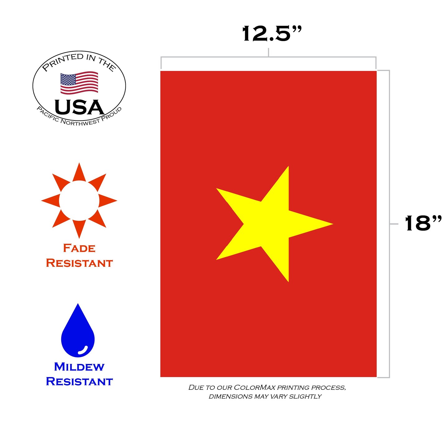 Flag of Vietnam Decorative  Flag
