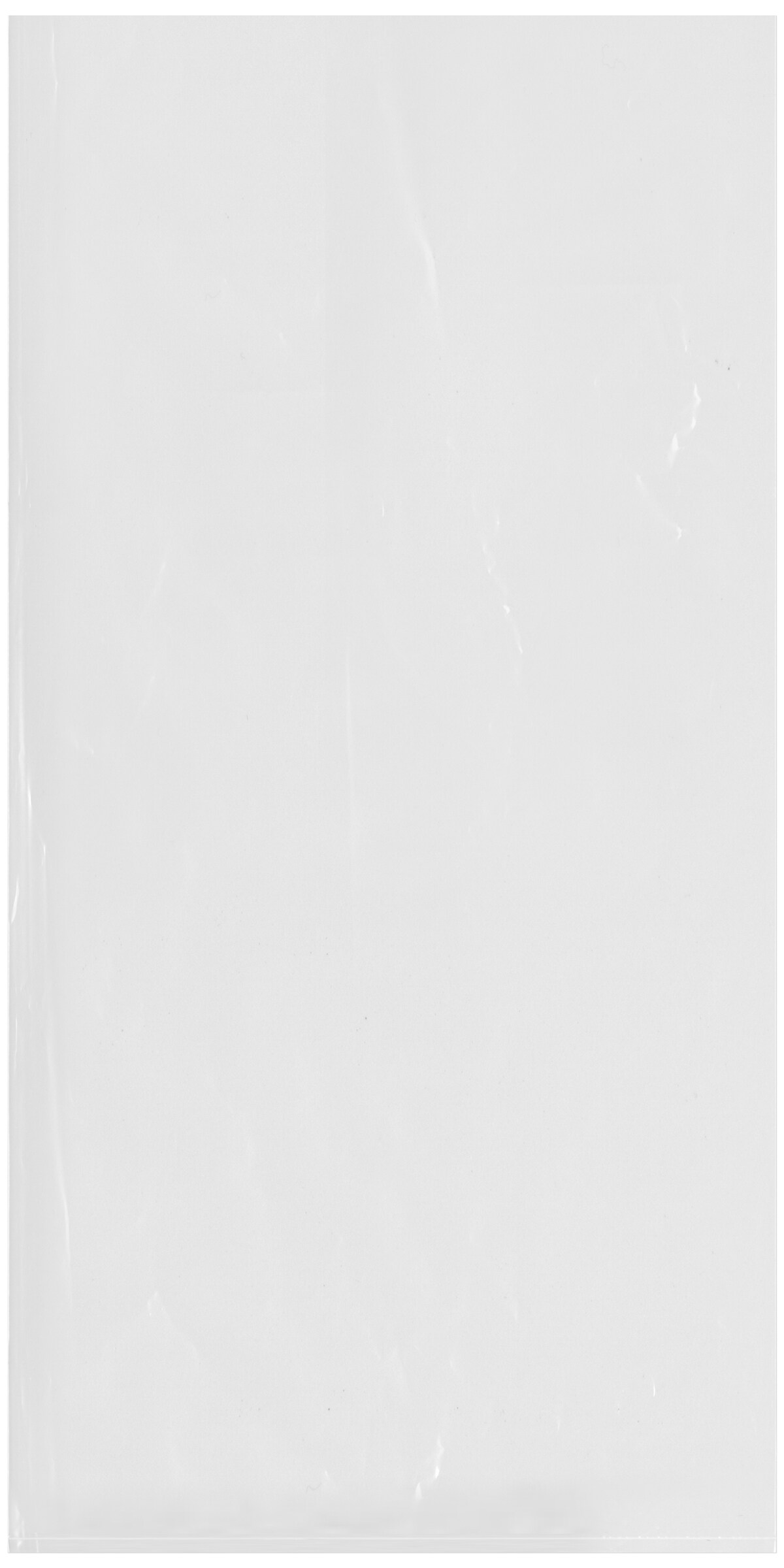 Plymor Flat Open Clear Plastic Poly Bags, 4 Mil, 12