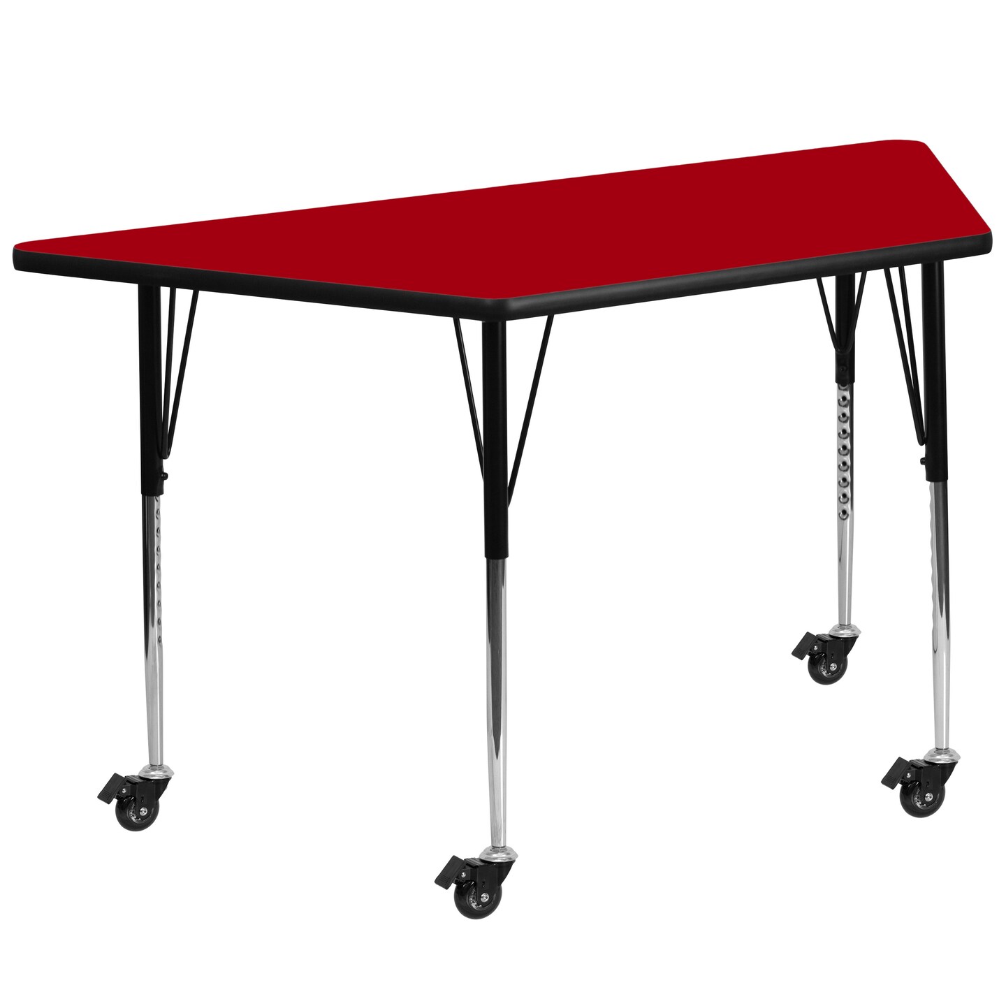 Emma and Oliver Mobile 29x57 Trapezoid Laminate Adjustable