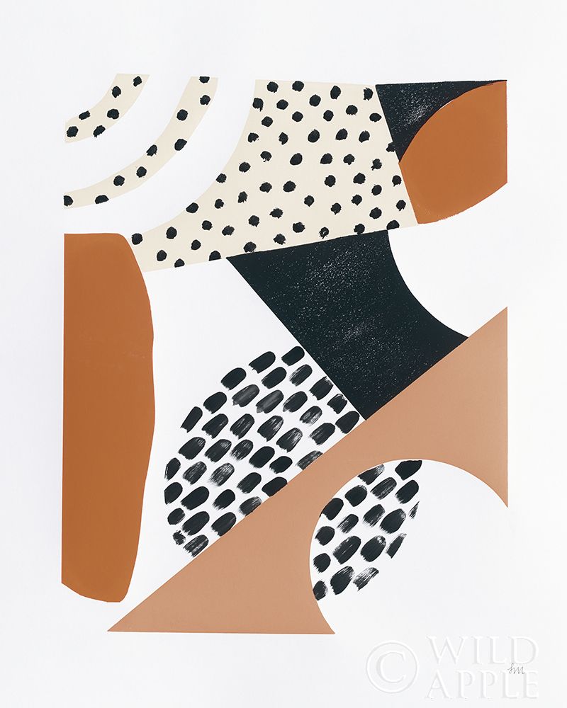 Luminous Tumble II Warm Poster Print by Laura Marshall # 55343