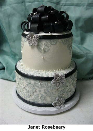 Mexican Tile Cake Stencil Tier #1 | C541 by Designer Stencils | Stencils for Royal Icing, Airbrush, Dusting Powder |