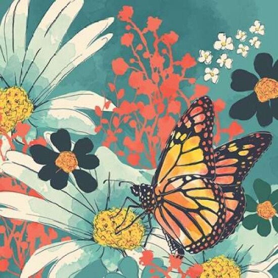 Monarch II Poster Print by Sara Berrenson - Item # VARPDXBER101
