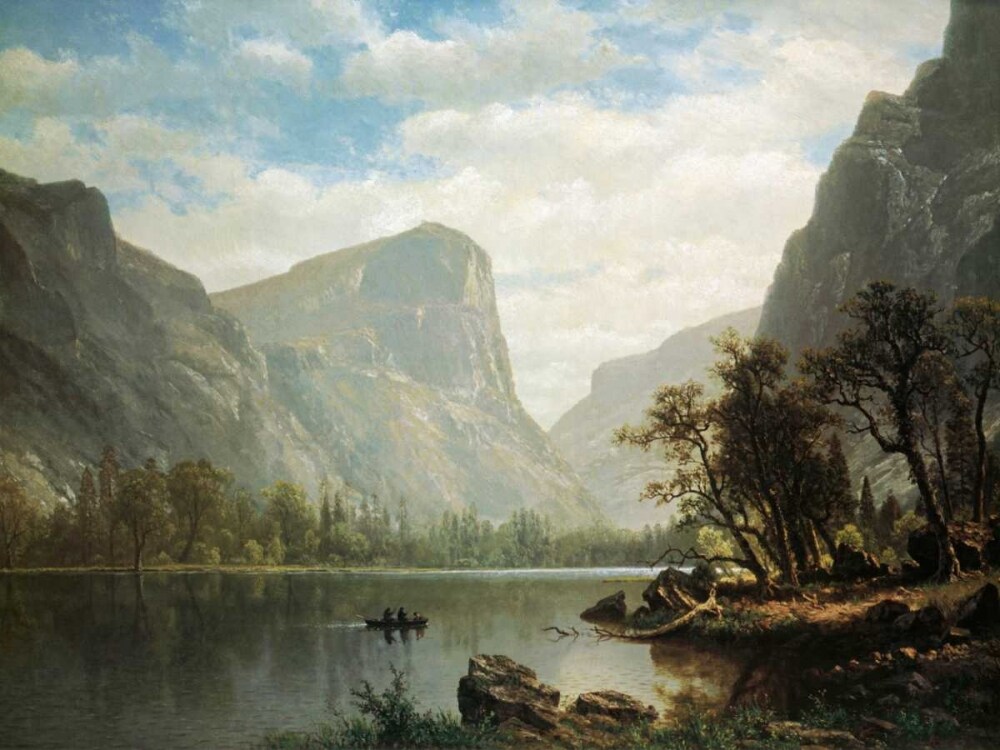 Mirror Lake, Yosemite Valley Poster Print by Albert Bierstadt - Item # VARPDX133227