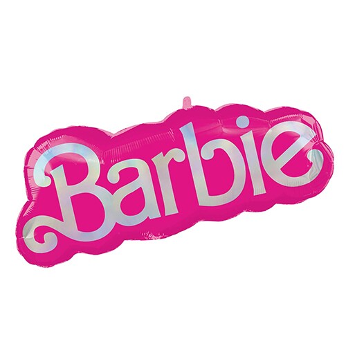 32&#x22; Pink Barbie Malibu Beach Supershape Foil Balloon
