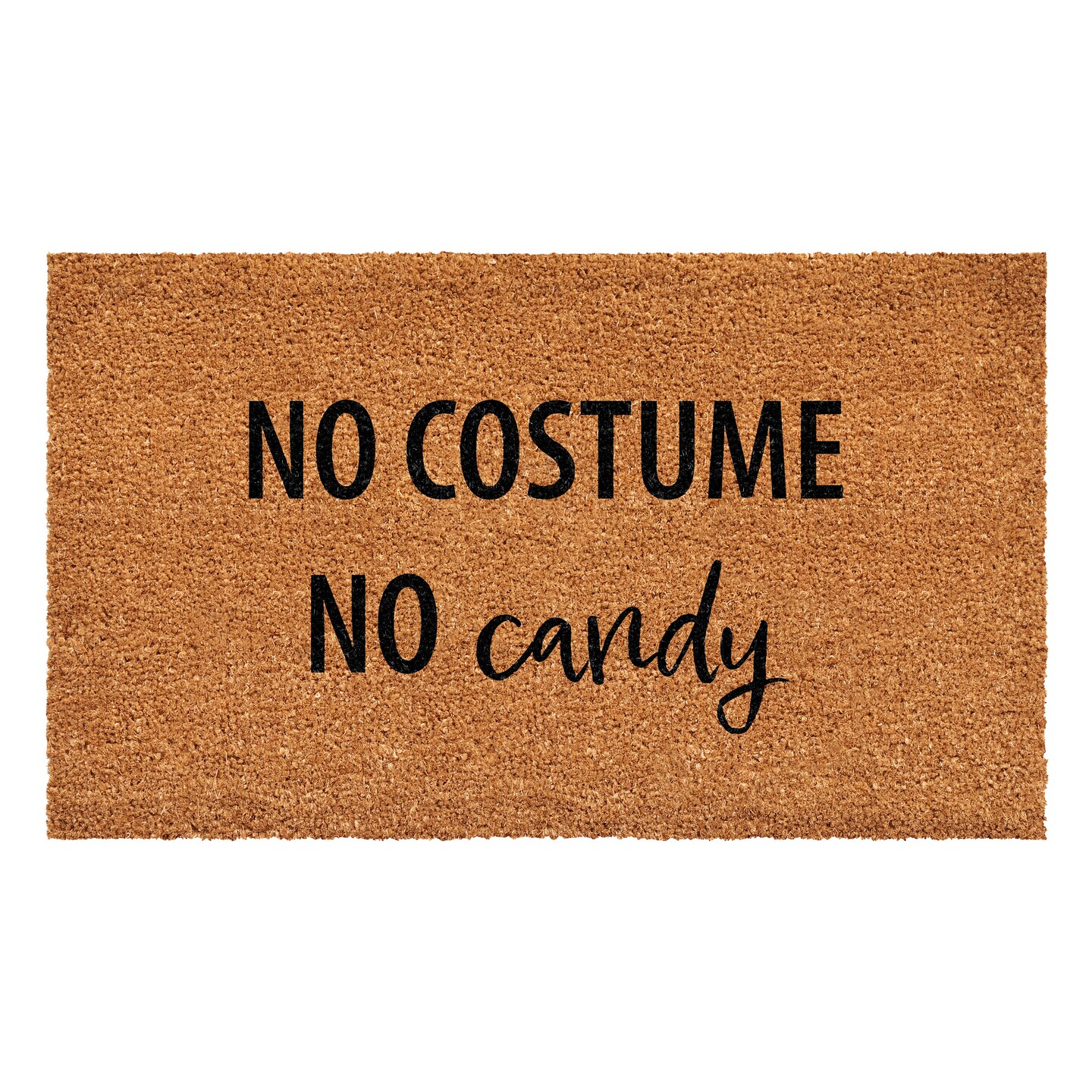 No Costume No Candy Doormat