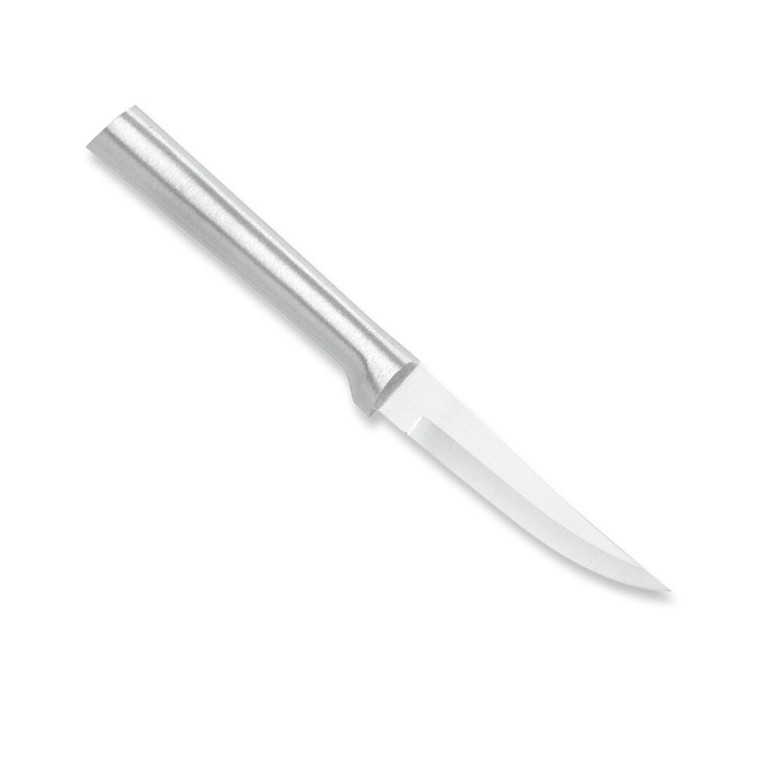 Rada Stainless Steel Paring Knife with Aluminum Handle, Hand-Sharpened Classic Spear Tip Parer Knives, 3.25" Blade