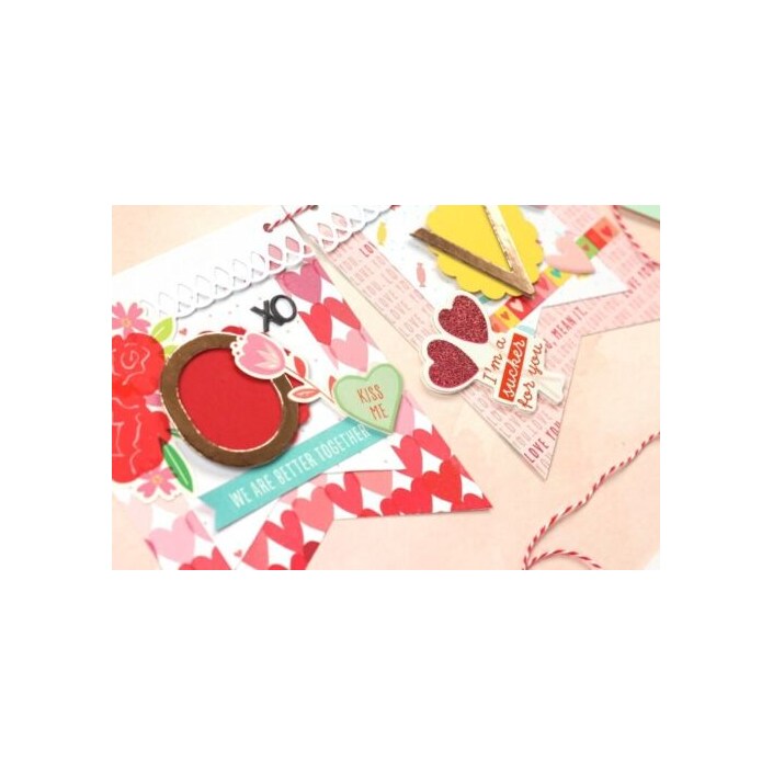 We R Memory Keepers Banner Punch Board 662565 BY American Crafts