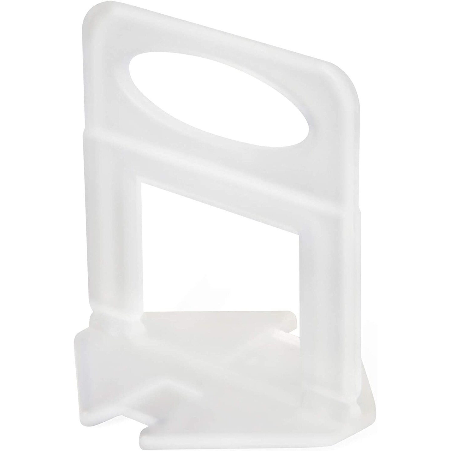 Reusable Tile Leveling System Clips (1/16 in, White, Plastic, 400 Pack)