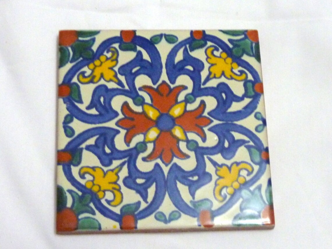 Mexican Tile Coasters